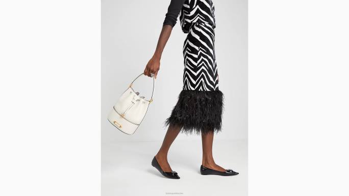 žene Kate Spade aureola bijela gramercy torba srednje veličine pribor 04HN249
