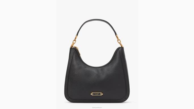 žene Kate Spade crno gramercy srednja hobo torba pribor 04HN185