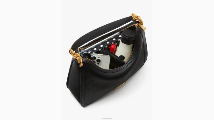 žene Kate Spade crno gramercy srednja hobo torba pribor 04HN185