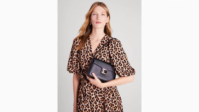 žene Kate Spade crno katy srednja torba za rame pribor 04HN59