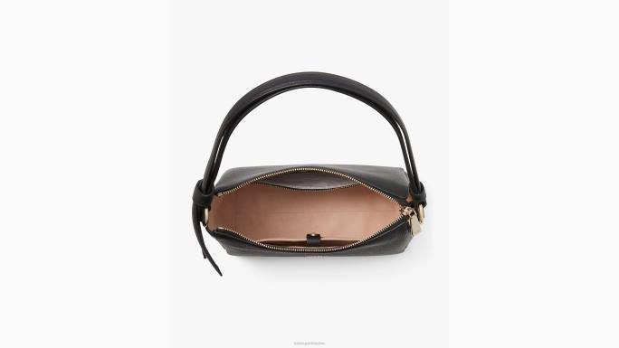 žene Kate Spade crno knott srednja torba za rame pribor 04HN239