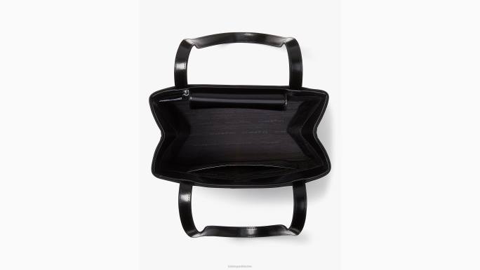 žene Kate Spade crno sam icon ksnyl najlonska srednja torba za rame pribor 04HN300