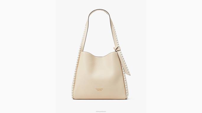 žene Kate Spade goli multi knott whipstiched velika torba za rame pribor 04HN101