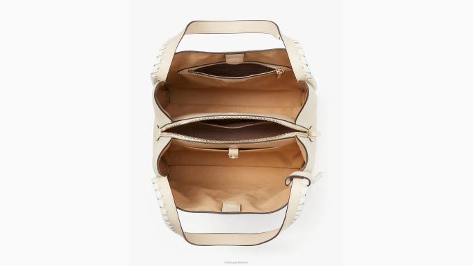 žene Kate Spade goli multi knott whipstiched velika torba za rame pribor 04HN101