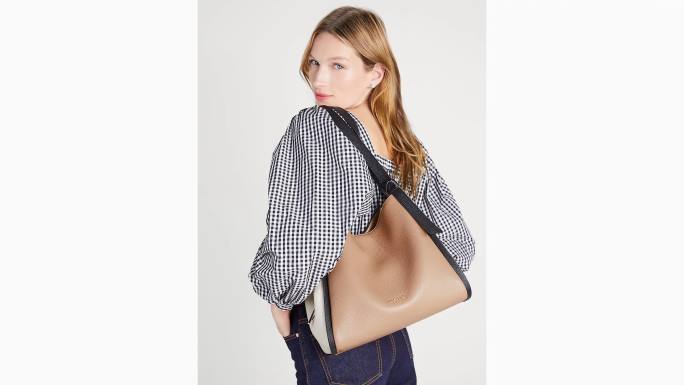 žene Kate Spade kraft papir multi knott velika torba za rame u boji pribor 04HN156