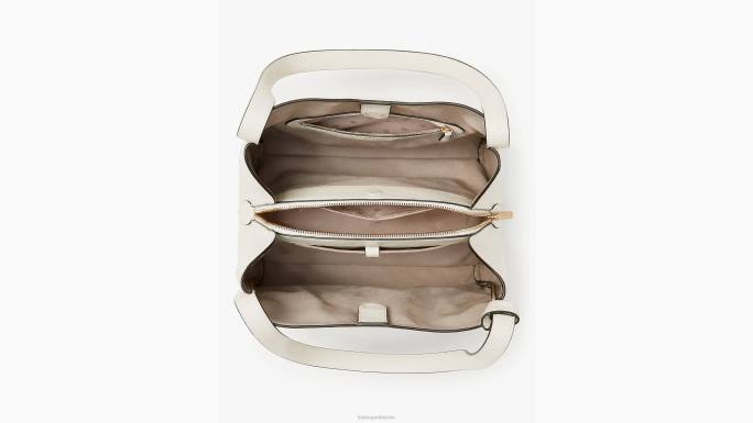 žene Kate Spade krema knott velika torba za rame pribor 04HN146
