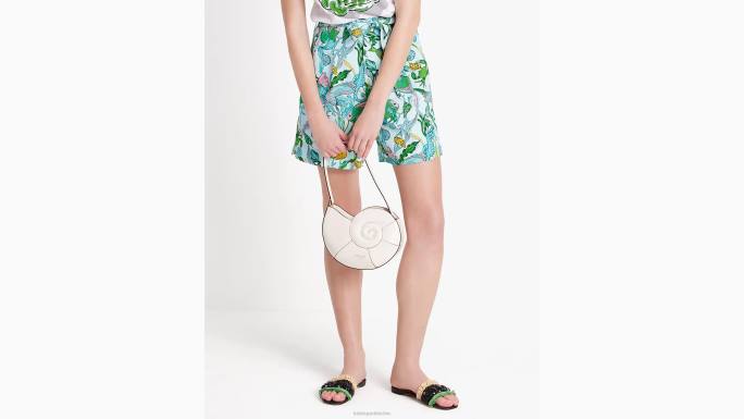 žene Kate Spade krema što je školjka nautilus torba za rame od školjki pribor 04HN3