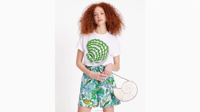 žene Kate Spade krema što je školjka nautilus torba za rame od školjki pribor 04HN3
