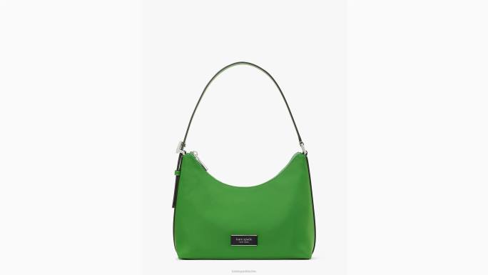žene Kate Spade ks zelena sam ikona ksnyl najlonska mala torba za rame pribor 04HN225