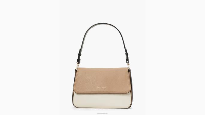 žene Kate Spade pergamena multi hudson colorblocked srednja kabriolet torba za rame pribor 04HN107