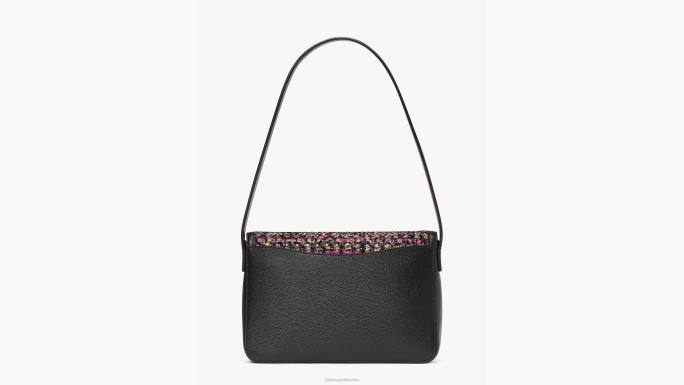 žene Kate Spade roza multi srednja torba preko ramena od katy tvida pribor 04HN336