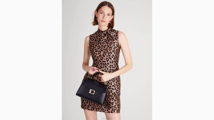 žene Kate Spade crno katy srednja torba s gornjom ručkom pribor 04HN54