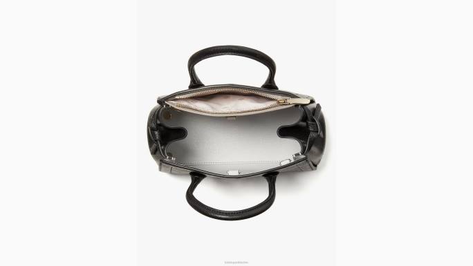 žene Kate Spade crno knott mini torbica pribor 04HN173