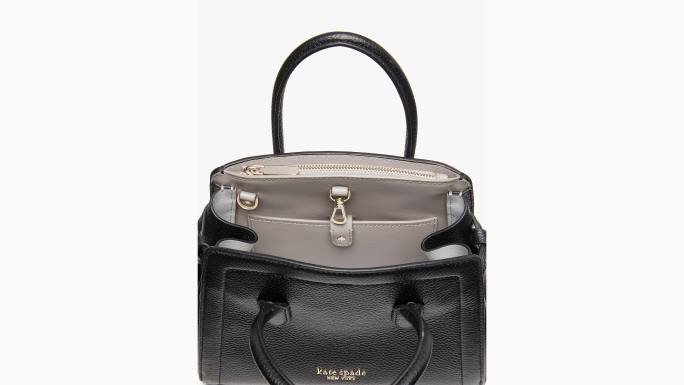 žene Kate Spade crno knott mini torbica pribor 04HN173