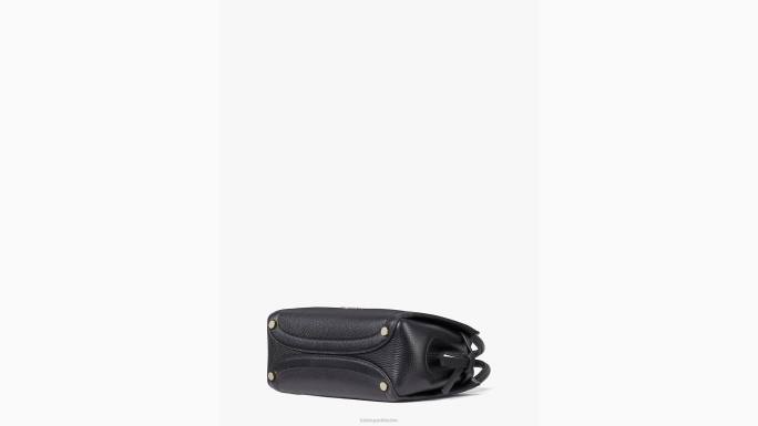 žene Kate Spade crno knott mini torbica pribor 04HN173
