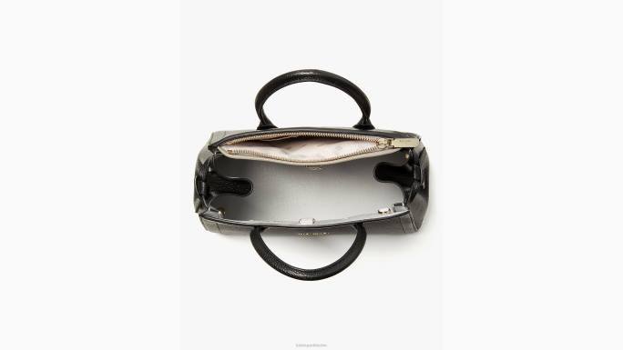 žene Kate Spade crno knott srednja torba pribor 04HN71