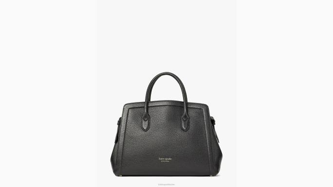 žene Kate Spade crno knott velika torba pribor 04HN244