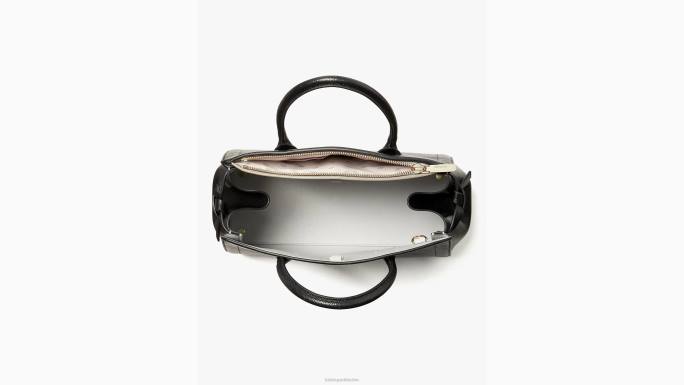 žene Kate Spade crno knott velika torba pribor 04HN244