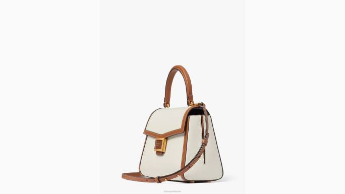 žene Kate Spade halo bijeli multi katy colorblocked srednja torba s gornjom ručkom pribor 04HN205