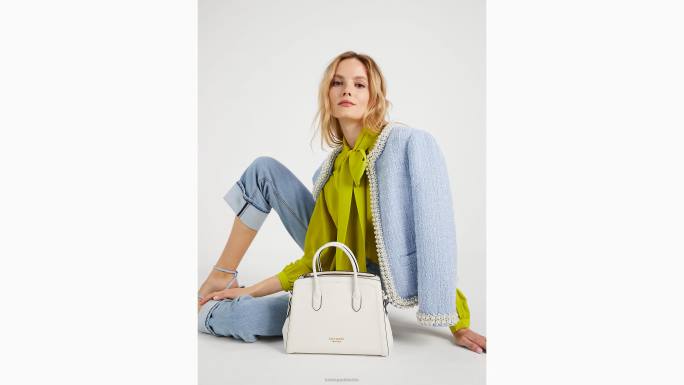 žene Kate Spade krema knott srednja torba pribor 04HN75