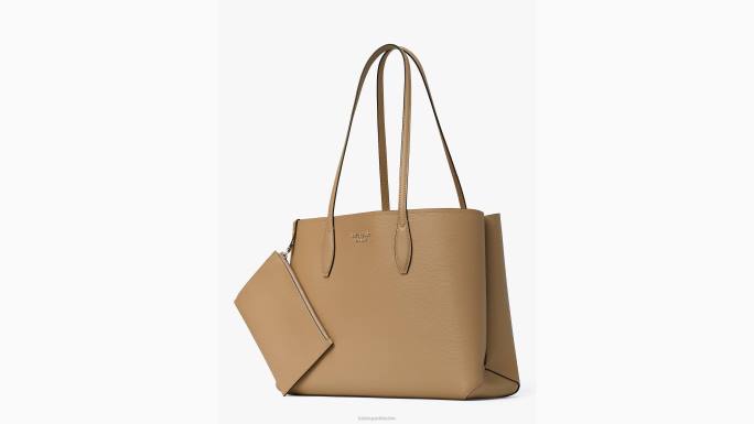 žene Kate Spade bezvremenski taupe cjelodnevna velika torba pribor 04HN113