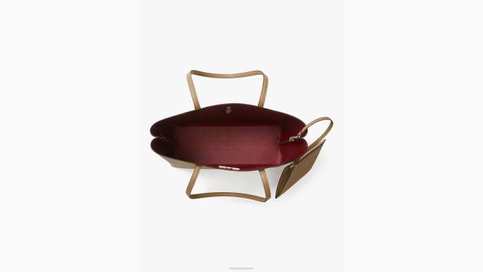 žene Kate Spade bezvremenski taupe cjelodnevna velika torba pribor 04HN113
