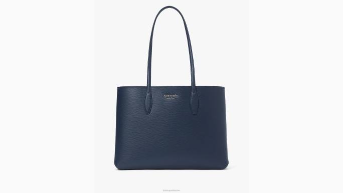 žene Kate Spade blejzer plavi cjelodnevna velika torba s školjkama pribor 04HN265