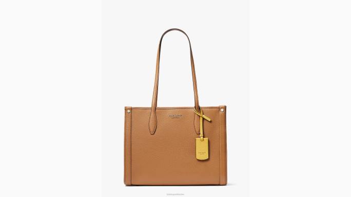žene Kate Spade bungalov tržišna srednja torba od šljunčane kože pribor 04HN33