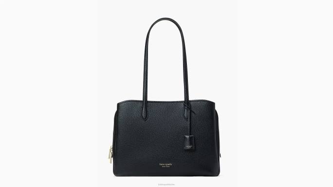 žene Kate Spade crno Hudson velika radna torba pribor 04HN134