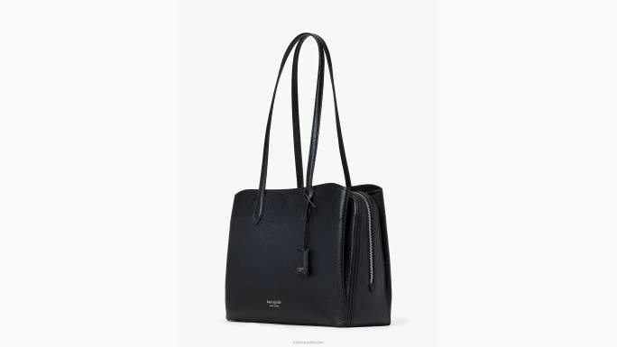 žene Kate Spade crno Hudson velika radna torba pribor 04HN134