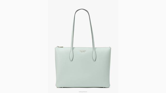 žene Kate Spade kristalno plava cjelodnevna velika torba s patentnim zatvaračem pribor 04HN80