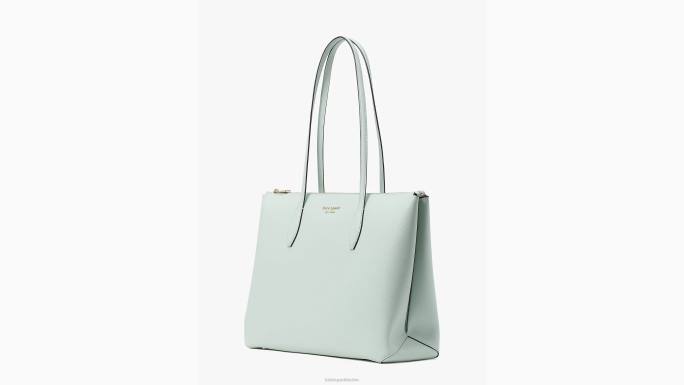 žene Kate Spade kristalno plava cjelodnevna velika torba s patentnim zatvaračem pribor 04HN80