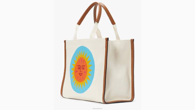 žene Kate Spade multi alexander girard x new york platnena velika torba pribor 04HN18