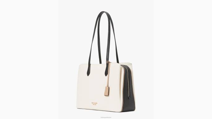 žene Kate Spade pergamena multi Hudson velika radna torba s blokovima boja pribor 04HN191