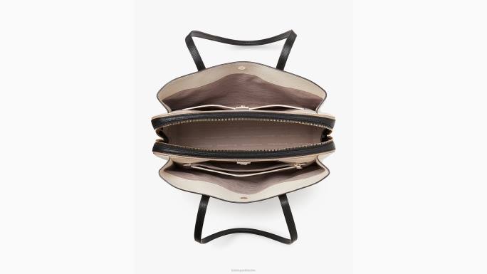 žene Kate Spade pergamena multi Hudson velika radna torba s blokovima boja pribor 04HN191