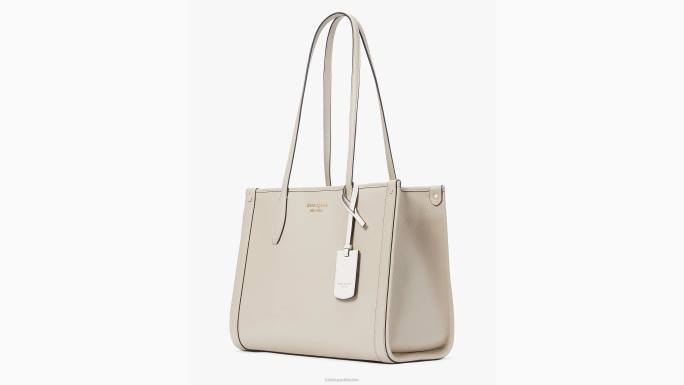 žene Kate Spade zemljano posuđe tržišna srednja torba od šljunčane kože pribor 04HN34